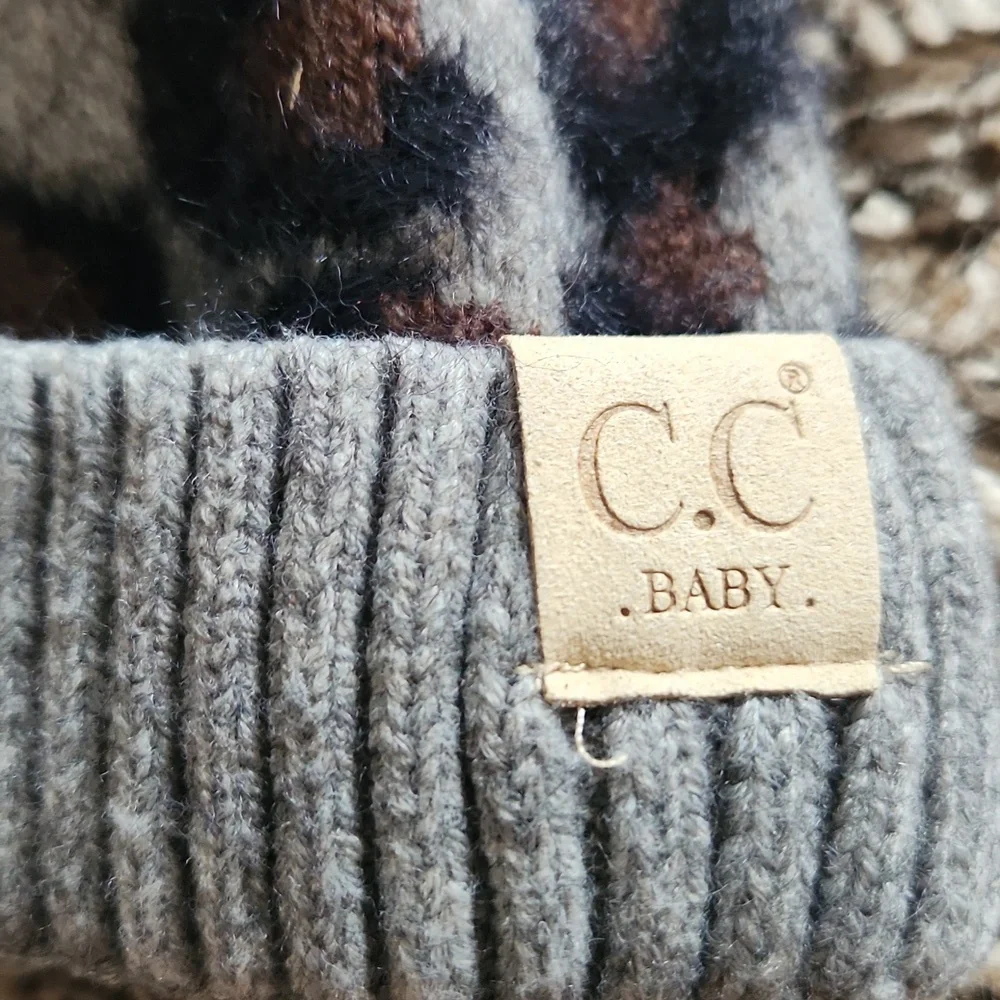 C.C baby pompom hat.